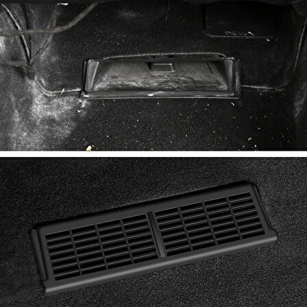 TESLA MODEL Y İÇİN UYUMLU KOLTUK ALTI HAVALANDIRMA KORUMA KAPAĞI