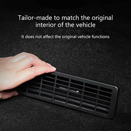 TESLA MODEL Y JUNİPER İÇİN UYUMLU KOLTUK ALTI HAVALANDIRMA KORUMA KAPAĞI