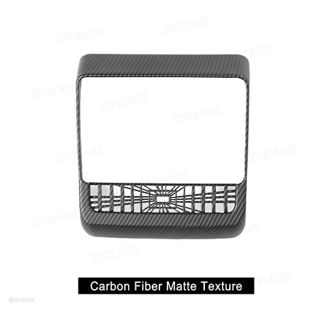 TESLA MODEL Y JUNİPER İÇİN UYUMLU ARKA EKRAN VE HAVALANDIRMA KORUMA KAPLAMASI KARBON DESEN