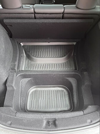 TESLA MODEL Y JUNİPER İÇİN UYUMLU ÖN VE ARKA BAGAJ İÇİ PASPAS TAKIMI 3 PARÇA