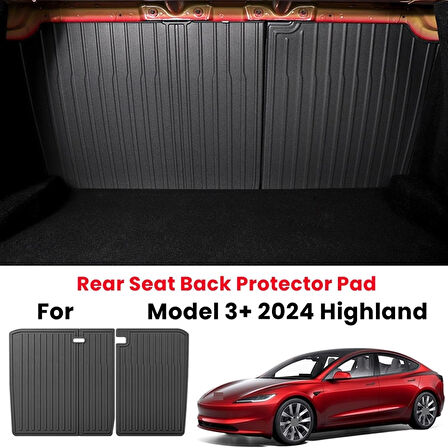 TESLA MODEL Y JUNİPER İÇİN UYUMLU KOLTUK ARKASI KORUMA 2 PARÇA 