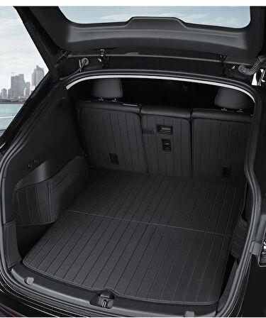 TESLA MODEL Y İÇİN UYUMLU BAGAJ HAVUZU VE KOLTUK ARKASI KORUMA TEK PARÇA