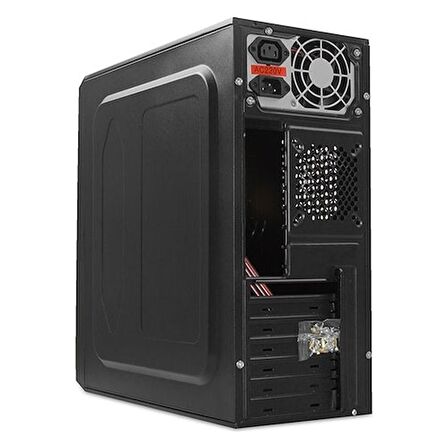 723A 250W PEAK PARLAK 2*SATA SİYAH KASA