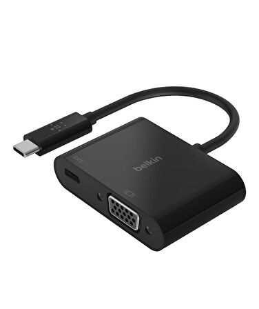 USB-C Şarj + VGA Çoğaltıcı AVC001BTBK