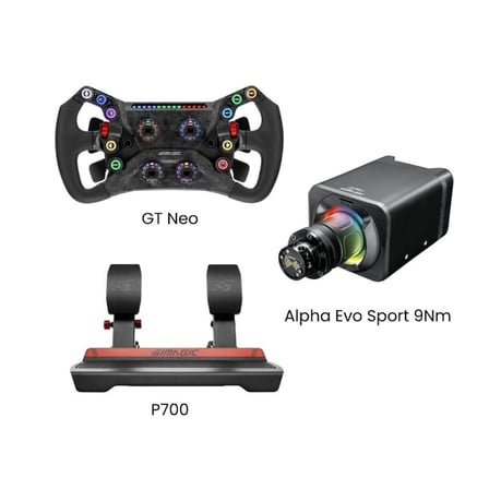 Simagic Alpha Evo Sport GT Neo P700 Direksiyon Seti Bundle