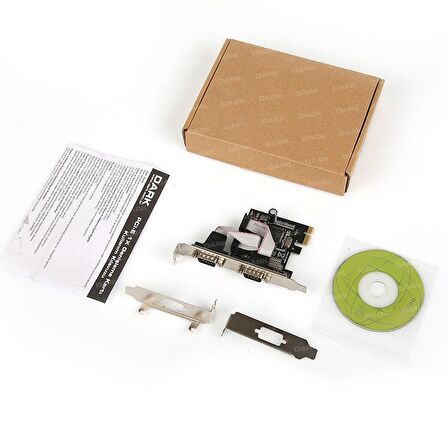 RS232 2 PORT SERI BAGLANTI PCI EXPRESS X1 KART (DK-AC-PERS232)
