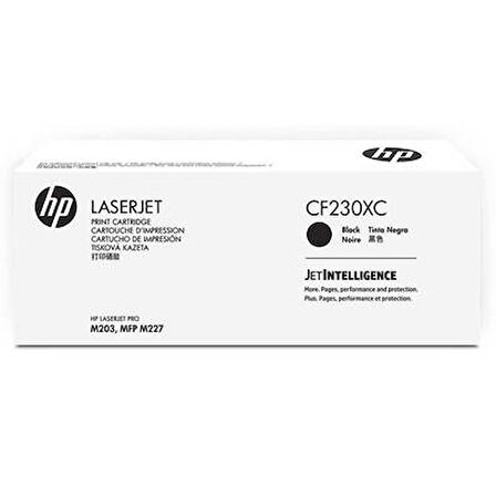 30X-CF230XC Orjinal Toner Yüksek Kapasiteli