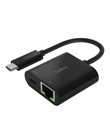 USB-C Şarj + Ethernet Çoğaltıcı INC001BTBK