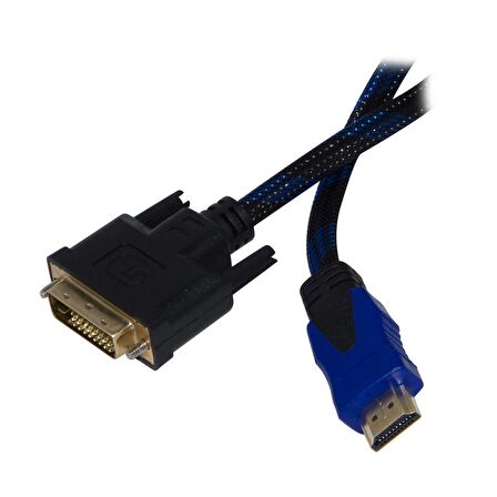 Q-HDV DVI TO HDMI 24+1 CONVERTER ÇEVİRİCİ KABLO 1.5MT