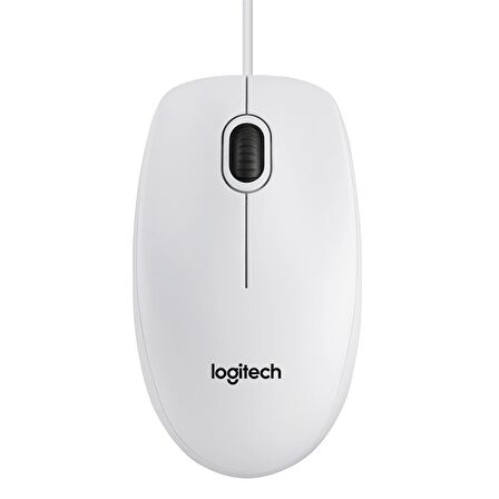 B100 OPTİK USB MOUSE-BEYAZ 910-003360