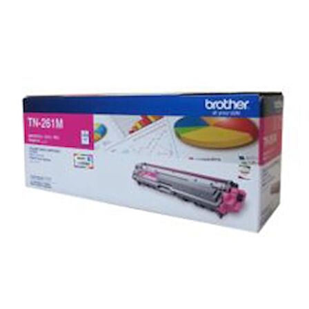 TN261M HL-3150CDN HL-3170CDW MFC-9140CDN MFC-9330CDW 1400 SAYFA Kırmızı Toner