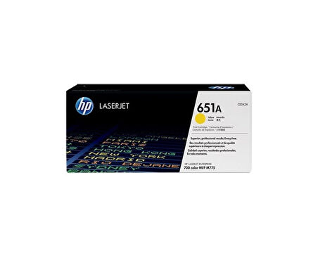 651A-CE342A Sarı Orjinal Toner