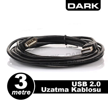 DK-CB-USB2EXTL300 3m USB 2.0 Uzatma Kablosu