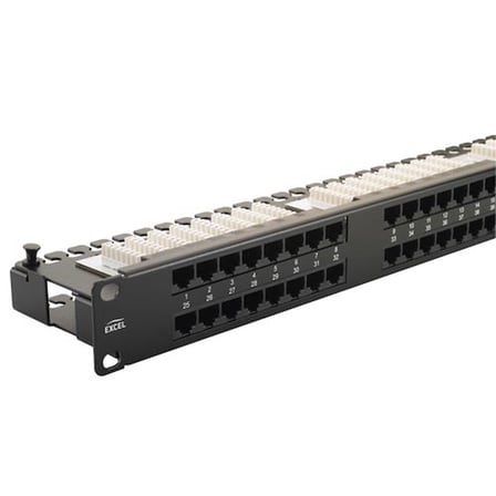 SP-CU648 48 PORT CAT6 UTP PATCH PANEL