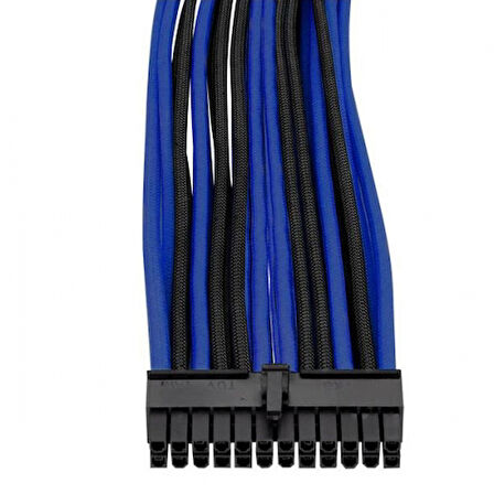 TtMod Mavi/Siyah Power Supply Sleeved Kablo Seti (16 AWG) AC-035-CN1NAN-A1