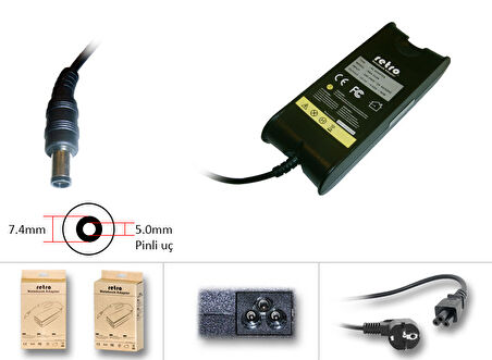 RNA-DL04  Dell 90W Pinli Uç Notebook Adaptör RNA-DL04