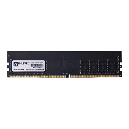 Hi-Level 32GB 3200Mhz 1.2V DDR4 Kutulu PC Bellek (HLV-PC25600D4/32G)