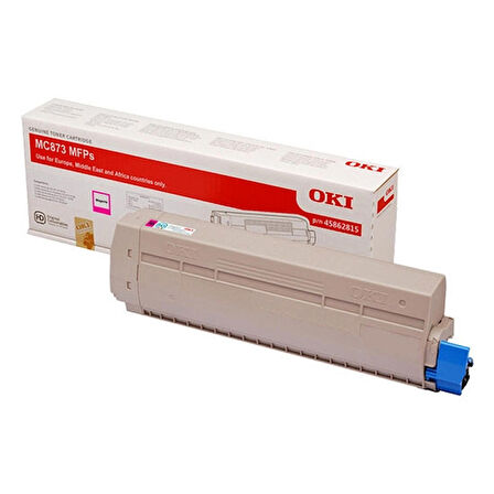 45862815 KIRMIZI TONER-M MC873 MC883 10.000 SAYFA
