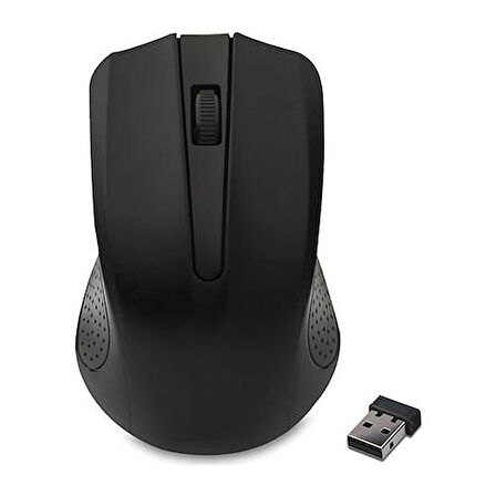 SM-537 KABLOSUZ USB SIYAH 2.4GHZ MOUSE