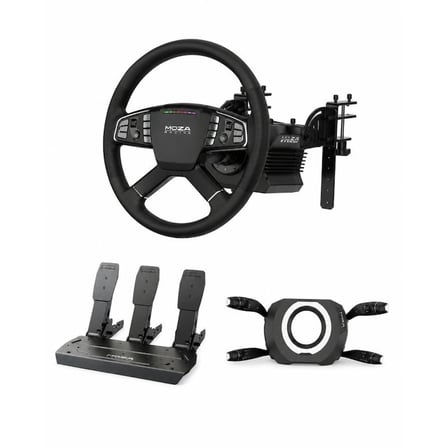 Moza Racing Truck Driving Full Kamyon Tır Otobüs Direksiyon Seti Bundle