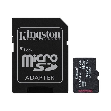 Kingston SDCIT2/64G 64 GB Micro SDXC Hafıza Kartı Endüstriyel