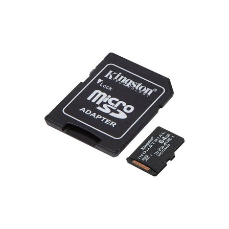 Kingston SDCIT2/64G 64 GB Micro SDXC Hafıza Kartı Endüstriyel