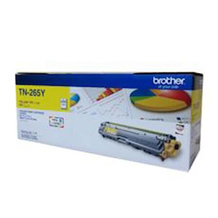 TN265Y HL-3150CDN HL-3170CDW MFC-9140CDN MFC-9330CDW 2200 SAYFA Sarı TONER