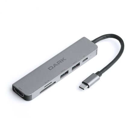 DK-AC-U31X38 USB3.1 TYPE-C TO 2xUSB3.0/TYPE-C/TF/SD HUB