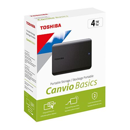 Canvio Basic 4TB Usb 3.2 Gen1-HDTB540EK3CA