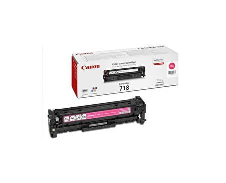 CRG-718M LBP 7200 Modeli için kırmızı toner