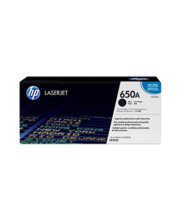 650A-CE270A Siyah Orjinal Toner