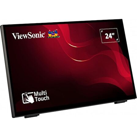 TD2465 DOKUNMATIK MONITOR 23.8" 7MS 60HZ VA 1920x1080 FHD 250 HDMI DP 16:9 20M:1 16.7M HOPARLOR 10 NOKTA DOKUNMATIK 4 KENAR CERCEVESIZ FLICKER FREE MAVI ISIK FILTRESI TILT VESA ENERGY STAR EPEAT
