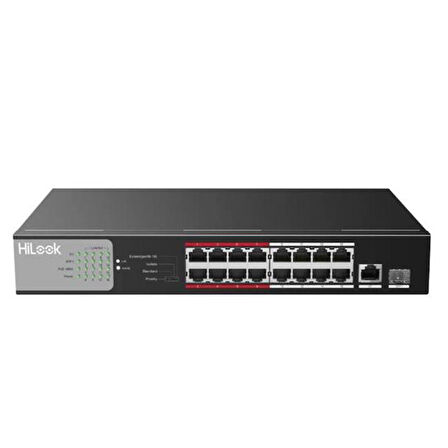 NS-0318P-130 16 PORT 10/100+ 1x10/100/1000 UPLINK 130W POE SWITCH