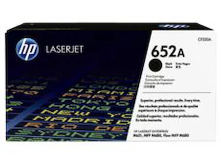 CF320A  652A Black Original LaserJet Toner Cartridge (~11,500 yield)