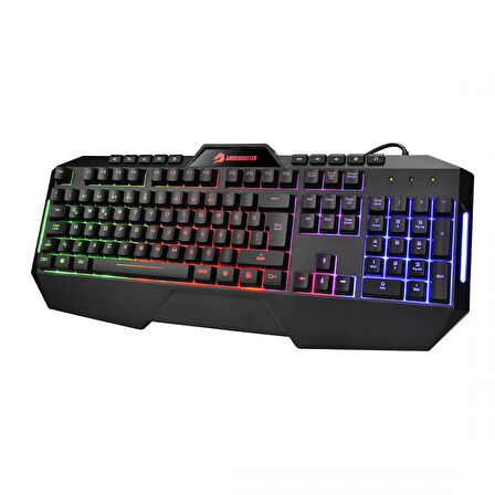 G59K Frontier Rainbow Aydınlatmalı Membrane Oyun Klavyesi GB-G59K