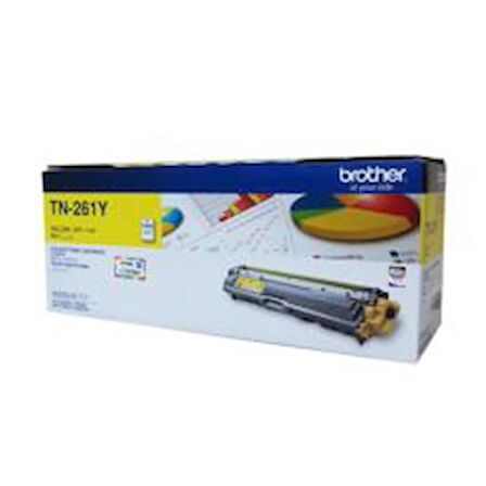 TN261Y HL-3150CDN HL-3170CDW MFC-9140CDN MFC-9330CDW 1400 SAYFA Sarı TONER