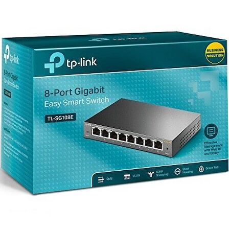 TL-SG108E 8 PORT GIGABIT SMART SWITCH