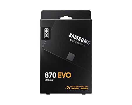 MZ-77E500BW 870 EVO 500GB SATA3 2.5" SSD