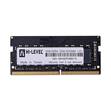 8GB DDR4 3200Mhz CL22 SODIMM 1.2V HLV-SOPC25600D4/8G 