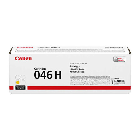 CRG-046H/1251C002 Sarı Orjinal Toner Yüksek Kapasiteli