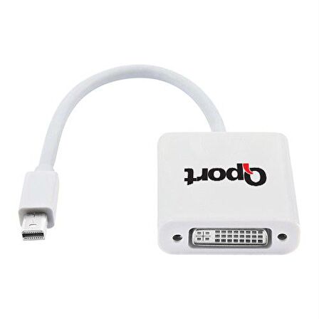 Q-MDD Q-MDD MİNİ DISPLAYPORT (M) TO DVI (F) 24+5 CONVERTER (ÇEVİRİCİ DÖNÜŞTÜRÜCÜ)