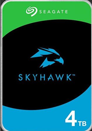 4TB  3.5 SKYHAWK SATA6 256MB 7/24 GUVENLIK ST4000VX016 (RESMI DIST GARANTILI)