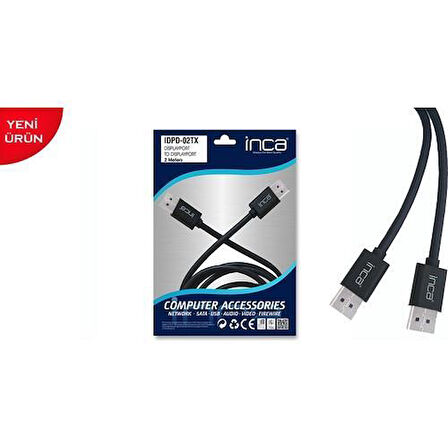 IDPD-02TX 4K 2Metre Displayport To DisplayPort / Dp To Dp