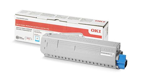 47095703 TONER-C-C824/C834/C844-5K MAVİ TONER 5000 SAYFA