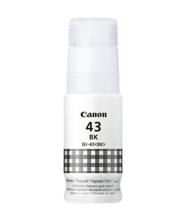 Canon 43 GI-43 BK Siyah Yazıcı Mürekkebi 60 ml