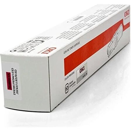 44469723 KIRMIZI TONER C511/C531/C510/C530/MC562/MC561 5.000 SAYFA