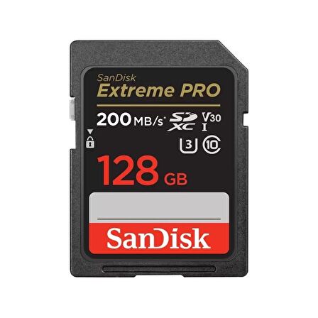 128GB SD KART 200Mb/s EXT PRO C10  SDSDXXD-128G-GN4IN