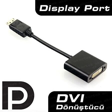 (DK-HD-ADPXDVI) DISPLAY PORT-DVI DONUSTURUCU