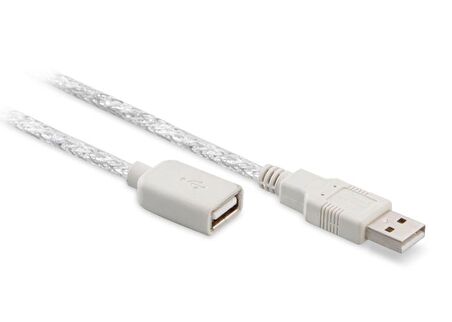 SL-UE145 Usb2.0 30m Şeffaf Uzatma Kablo