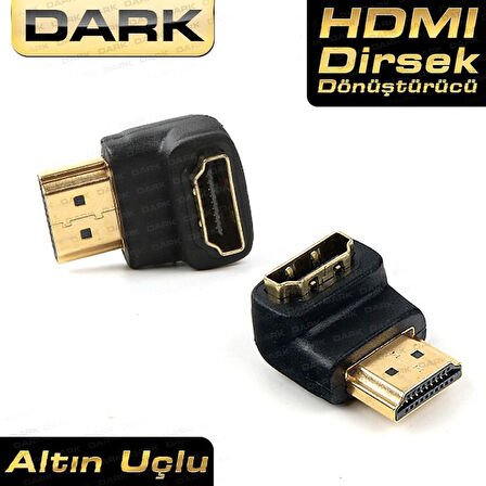 DK-HD-AMXF90 90 Derece Dönüştürücü Dirsek HDMI/HDMI Adaptör M/F